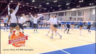 2024 Sunshine Classic Top Select 17 Elite clubvolleyball middleblocker volleyballgirlsvolleyball [upl. by Letty]