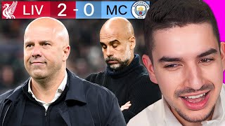 MAN CITY LOST THE LEAGUE Liverpool 20 City Reaction [upl. by Everard691]