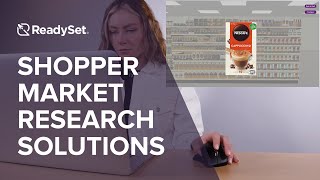 Shopper Market Research Software Solutions  ReadySet [upl. by Ydeh]