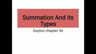 Summation and its types [upl. by Ihcego]