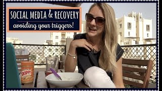 MY ANOREXIA RECOVERY  social media  avoiding your triggers [upl. by Hsetirp]