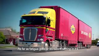 Linfox Truck Safety Series  Callum talks fatigue and sharing the road in the final of four videos [upl. by Pergrim]