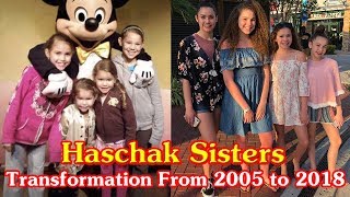 Haschak Sisters transformation from 2005 to 2018 [upl. by Stoddard]