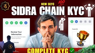 Sidra Chain eKYC Documents  Sidra new KYC Sidra P2P Kyc verification [upl. by Aylward]