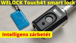 WELOCK Touch41 smart lock  Intelligens zárbetét [upl. by Kinsley]