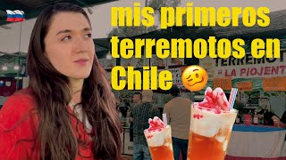 MIS PRIMEROS TERREMOTOS EN CHILE MI EXPERIENCIA EN LAS FONDAS🇨🇱🥳🥴 VLOG EP1 [upl. by Kirsti]