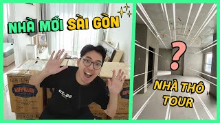 ĐẬP HỘP NHÀ MỚI Ở SÀI GÒNNhà thô Tour  maybayvlog [upl. by Vale508]