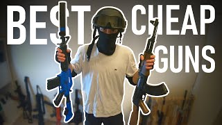 8 Cheap Airsoft Guns for Beginners [upl. by Oakman]