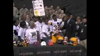 2010 Army Bowl  CJ Mosley Commitment [upl. by Tabor684]