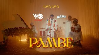 Lava Lava  Pambe Tu Official Lyric Video [upl. by Ann]