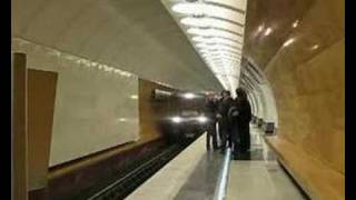 Moscow metro  opening Station Sretenskiy Boolvar 2007 [upl. by Nwahsak]