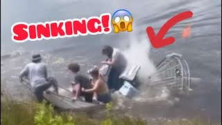 AIRBOATS GONE WRONG Fail compilation￼ [upl. by Roosevelt542]