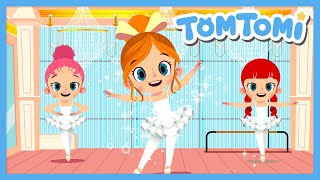 Ballet Song🩰💕  Ballerina Dance  Ballet for Kids  Kids Song  TOMTOMI [upl. by Isbel]