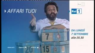 Affari Tuoi  Da lunedì 7 settembre alle 2030 su Rai1 [upl. by Norrehs265]