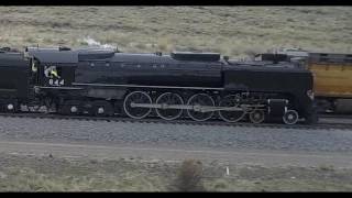 UP844 Doing 80 MPH and NO diesel engine involved [upl. by Pyszka]