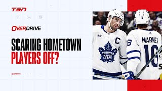 Will Marner Tavares criticism scare away hometown players signing in Toronto  OverDrive Hour 2 [upl. by Gerri]