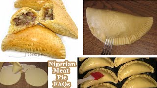 How to Make Nigerian Meat Pie  Flo Chinyere [upl. by Hubbard]