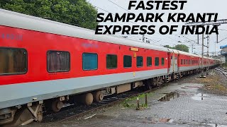 Mumbai to Delhi  Full Journey  12907 Maharashtra Sampark Kranti Express  Indian Railways [upl. by Haldan627]