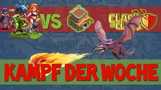 32 Kampf der Woche VS Rathaus 8 I Clash of Clans [upl. by Lonne155]