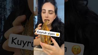 Kuyruk yemek ğŸ«¢levrek tarifi [upl. by Nodnerb]