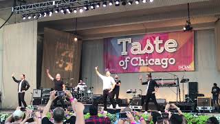 Cafe Tacvba  Dejate Caer Coreografia  Taste of Chicago 2017 [upl. by Eehc]