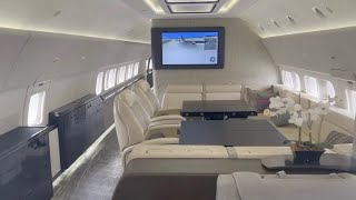 A Tour Of The Business Jets At EBACE 2023 In Geneva Switzerland [upl. by Morehouse]