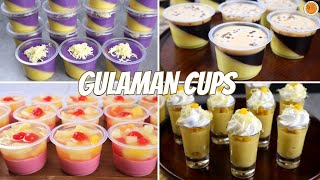 4 EASY GULAMAN DESSERTS IN A CUP  Mortar and Pastry [upl. by Rodney298]