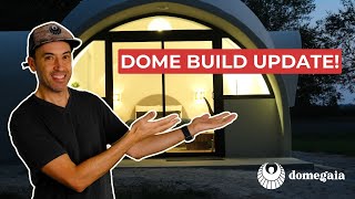 Inside our Best Airbnb Aircrete Dome 2024 [upl. by Eecats676]