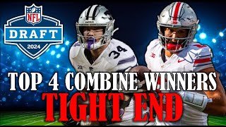 2024 NFL Scouting Combine Reaction I Top 4 Winners at Tight End [upl. by Powder]