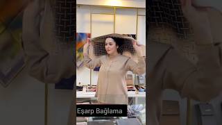 Eşarp Nasıl Bağlanır şalbağlama hijabtutorial tesettür [upl. by Nepsa]