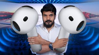 Apple AirPods 4 ANC Unboxing amp Review 🍎 Comparison vs AirPods Pro 2  in Telugu [upl. by Iden]