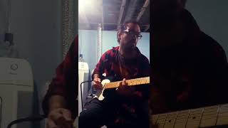 Bluesy Rock Guitar Riff guitar guitarplaying bluesrockguitarist guitarriff music telecaster [upl. by Scharaga]