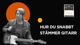 STÄMAPPARAT  DEN SNABBASTE SÄTTET ATT STÄMMA GITARR [upl. by Wiltsey]