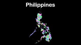 Philippines GeographyPhilippines Provinces [upl. by Akemahc]