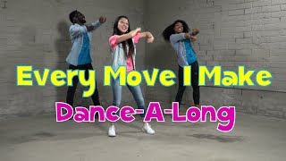 Every Move I Make  DanceALong with Lyrics  Kids Worship [upl. by Tadd381]