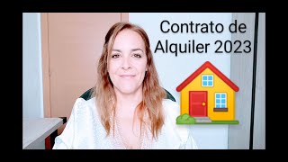 El ALQUILER con la nueva LEY DE VIVIENDA 2023 🏡 [upl. by Endora578]