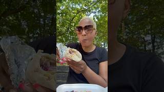 Kebab asmr delicious food asmr mukbang eating youtubeshorts short yummy eatingshow [upl. by Aynotahs]