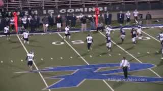 Abingdon High School Falcon Football Highlights 2013 [upl. by Brocky]