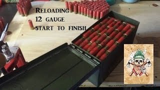 Reloading 12 gauge start to finish [upl. by Melisenda]