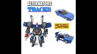 Collection Review  Transformers Alternators  Tracks [upl. by Drapehs70]