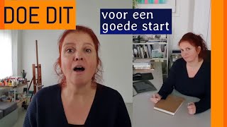 Klaar voor de start Maar hoe begin je met een nieuw project [upl. by Eilliw]