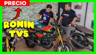 🥇MOTOS TVS RONIN SOHC de 4 valvulas 🔥PRECIO Actualizado🔥 [upl. by Nosaj]