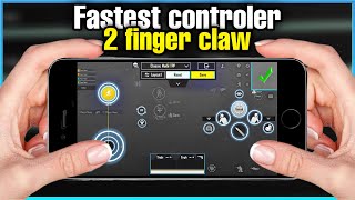 2 finger claw pubg mobilesettings amp sensitivity🔥don’t miss this video🥷✅ [upl. by Ogg674]