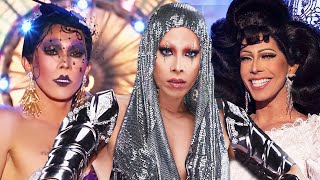 All of Pangina Heals Runway Looks from RuPauls Drag Race UK Versus the World [upl. by Elbertine]