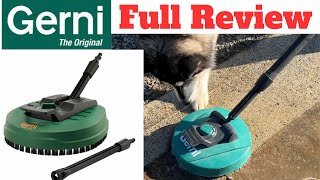 Gerni Patio Cleaner Review  Gerni Patio Cleaner  Pressure Washer  Concrete Cleaning [upl. by Sofer]