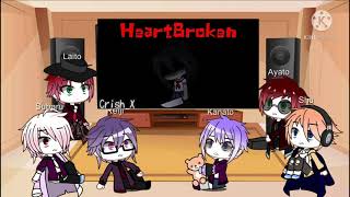 Diabolik Lovers react to Yandere Simulator Rap Battle Part 1 [upl. by Notnelc]