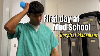 Day in the Life of a 4th Year Medical Student  First day in Hospital [upl. by Citron]