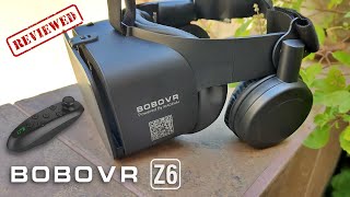 BOBOVR Z6 Review  VR Box with Gaming Controller  Best VR Headsets Under 5000 [upl. by Breena]