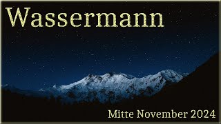 ♒ Wassermann  Mitte November 2024 ♒  Neue Perspektiven [upl. by Tsirhc]