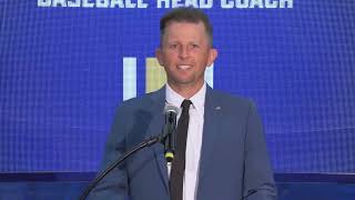 Jordon Banfield Introductory Press Conference  CSUB Baseball [upl. by Eninnaj]